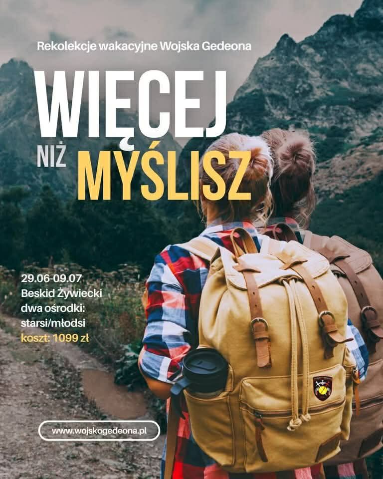 ks. Michał zaprasza na wyjazd wakacyjny młodzież i dzieci